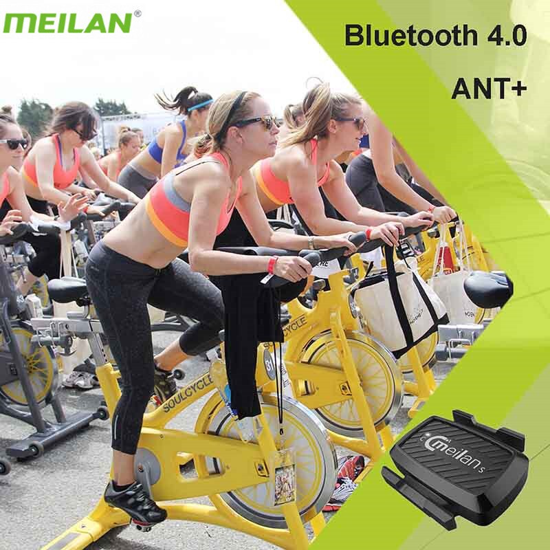 MEILAN Computer speedometer ANT+ Speed and Cadence C3 C1 Wireless Bluetooth BT4.0 sensore for bicycle computer, Cycling watch