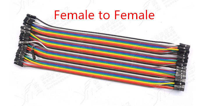 Cable Dupont Jumper Wire Dupont 40Pin 10 CM/15 CM/20 CM macho a macho + hembra a hembra Jumper Wire Dupont Cable: Female to Female / 15cm