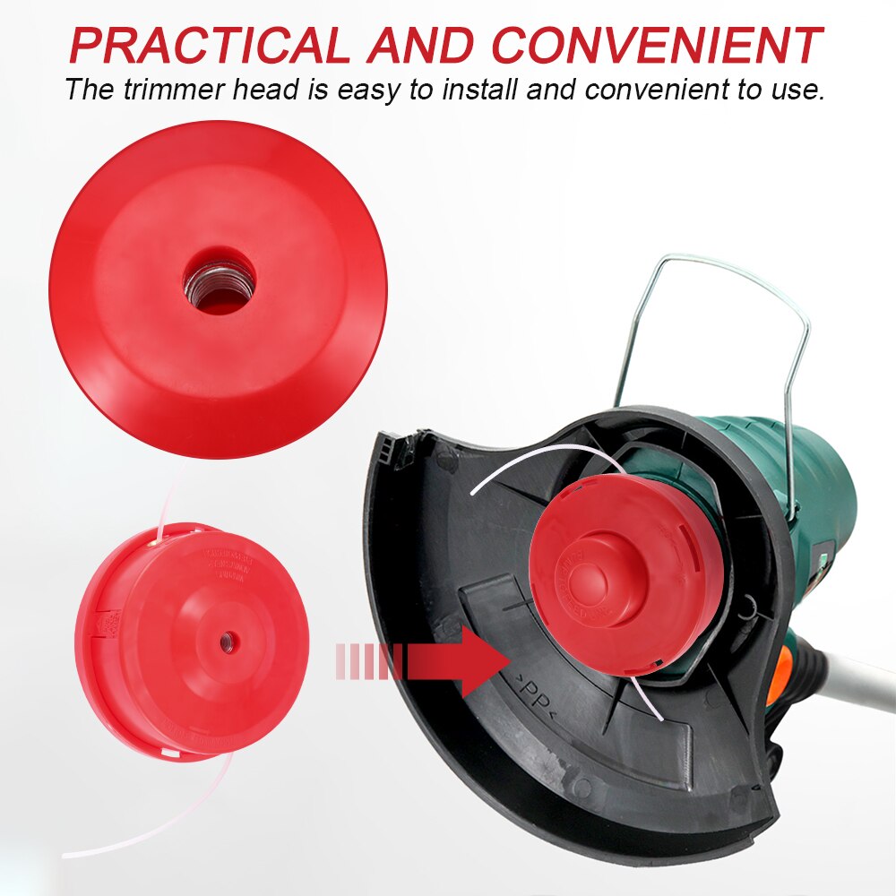 Bobine de ligne en Nylon coupe gazon têtes, accessoire de jardin, tondeuse à gazon de jardin