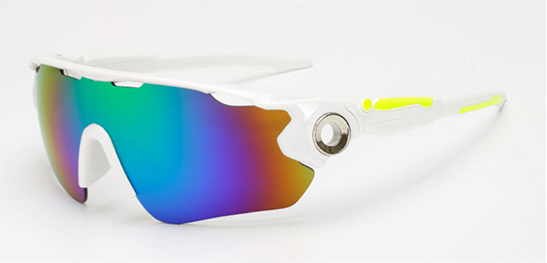 Gafas de sol de Ciclismo UV400 para hombres y mujeres, gafas deportivas a prueba de viento, gafas de Ciclismo, gafas de Ciclismo, gafas de montar, Oculos Ciclismo: Blanco
