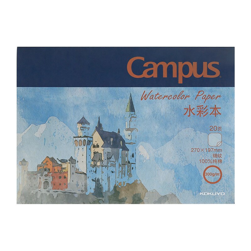 KOKUYO Sketchbook A4/a3 Art Students Special Sketchbook Sketchbook Essential Supplies Blank Thickened Paper Easy To Tear