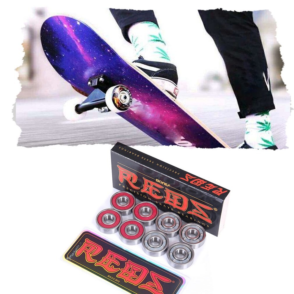 Precisión Skateboard rodamientos de Skate rodamientos Scooter rodamientos de rodillos de rodamientos de Skate accesorios de ruedas