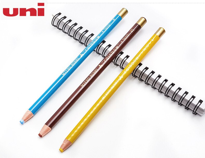 12 Pcs Japan Uni 7610 Regenboog Waterbasis Krijt Milieuvriendelijke Roll Papier Schilderen Mark Graffiti Art Supply Multicolor Optionele