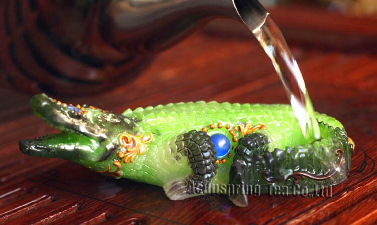 Verbazingwekkende , Allochroic Mascot, krokodil kleur veranderen, Ornament, thee huisdier, beste , S1164A,
