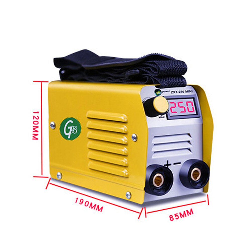 Electric Welding Machine Portable Household Mini Electric Welding Machine IGBT Digital Soldering Equipment with Display ZX7-250