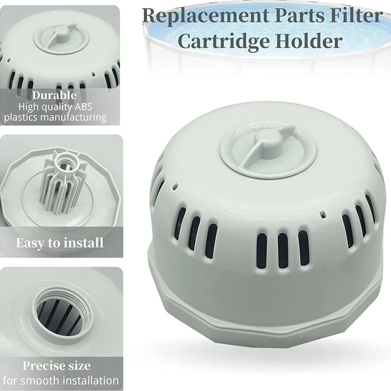 1/2/4 Stück Schwimmbad-Filterkartusche als Ersatz für Bestway Flowclear Größe VI SI Filter Lay-Z-Spa – Miami Vegas Palm Spring