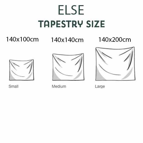 Else Pink Gray Vintage rosas flores florales Nordec impresión 3D decorativo Hippi bohemio pared colgante tapiz de paisaje arte de pared