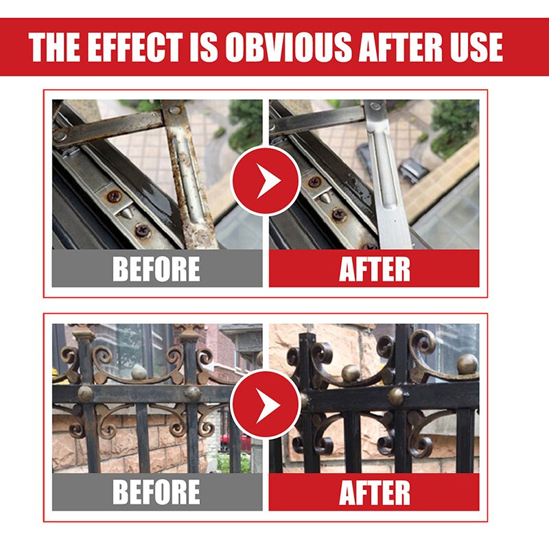 Car Anti-rust Rust Remover Paste Multi Purpose Chassis Rust Converter Repair Protect Iron Metal Surfaces Car Rust-free Primer