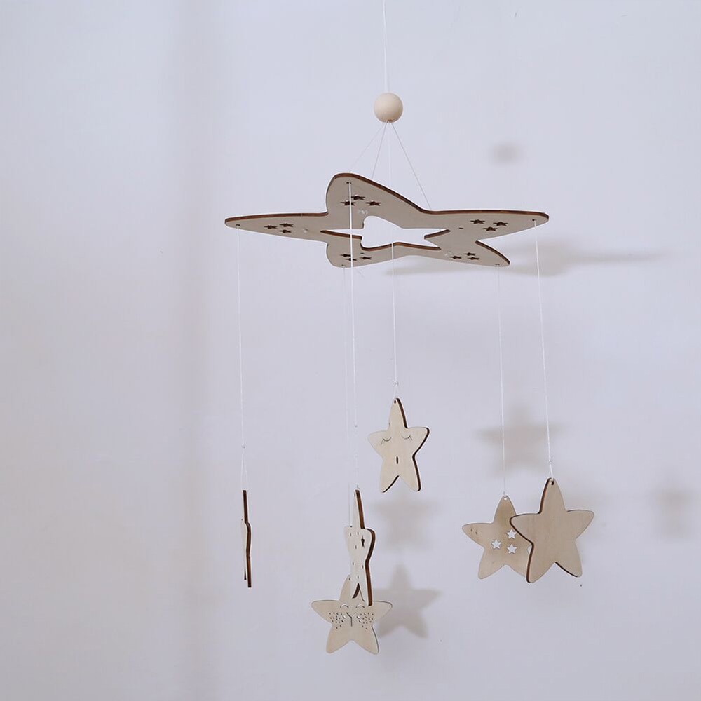 Baby Baby Rasseln Mobilen Holz Perlen Windspiele Glocke Spielzeug Für Kinder Zimmer Bett Hängen Dekor Zelt Decor Fotografie Requisiten
