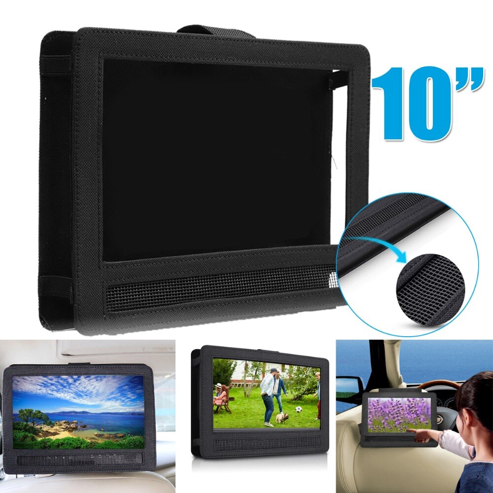 3 maten auto hoofdsteun houder stoel riem hoes voor ipad hangtas dvd tablet beschermhoes voor draagbare dvd-speler tablet