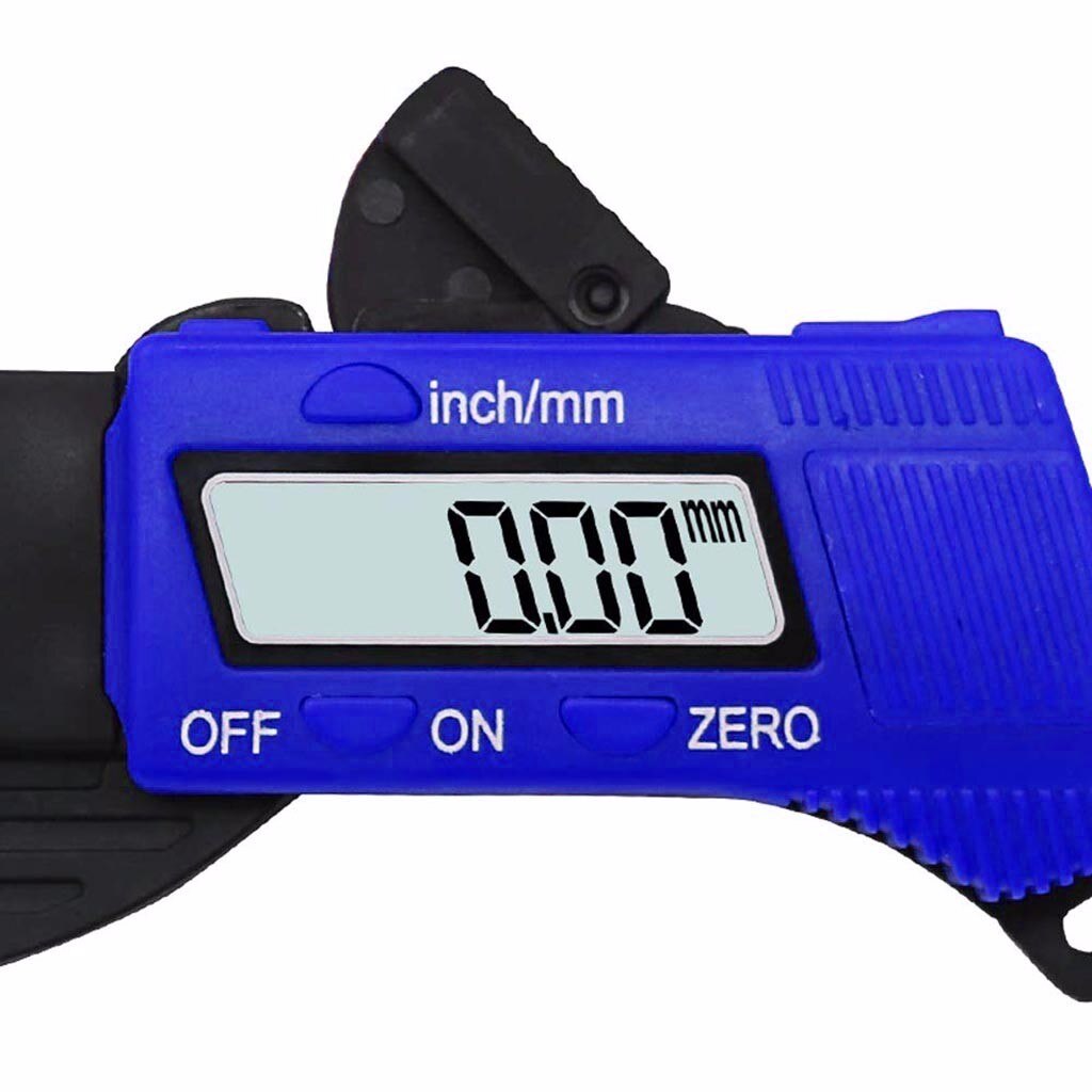 Digital Thickness Gauge Meter 12.7mm Portable LCD Electronic Micrometer for home use products #C