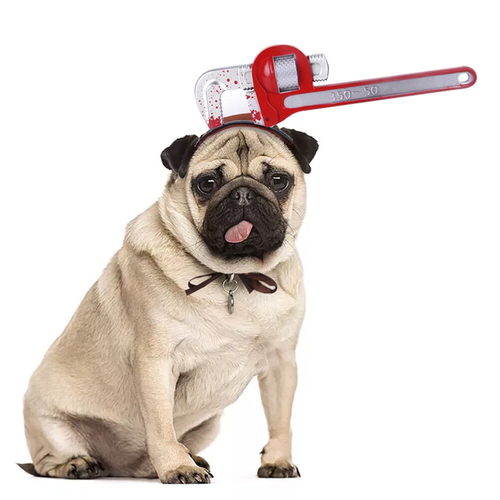 Pet Cat Dog Cap Funny Halloween Pet Product For Photography Cosplay Play Hat Costume Chihuahua Yorkshire Accessories: Pink / S