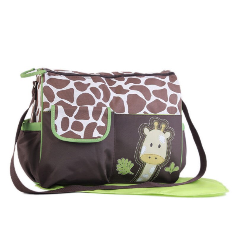 Baby-Luiertas Mama Grote Capaciteit Luierzakken Multifunctionele Mama Moederschap Verpleging Bag voor Wandelwagen Baby Care: Green