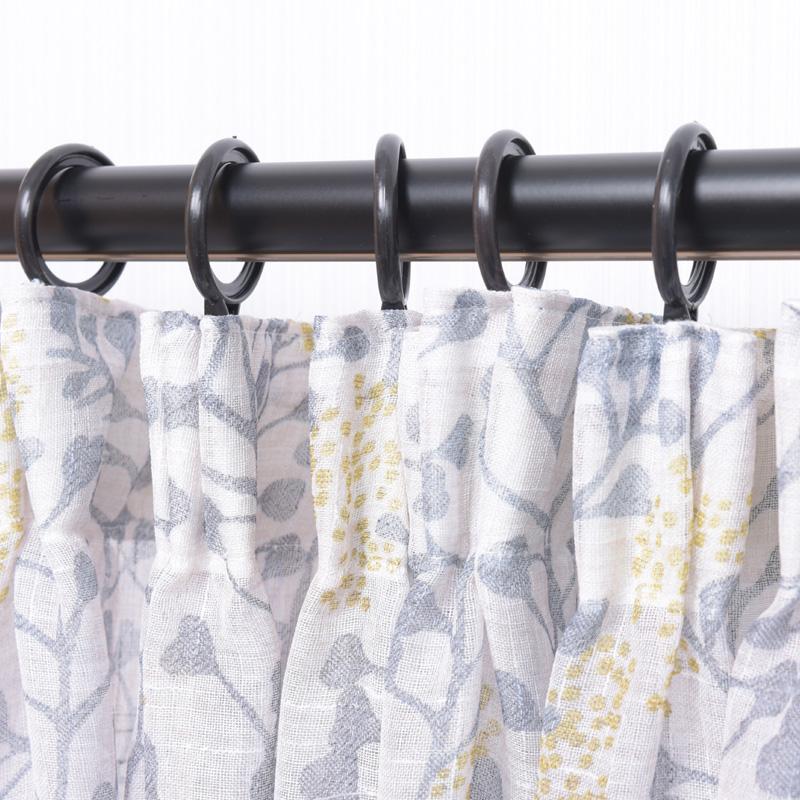 Anillos de barra romana para cortina, gancho para cortina, anillo, collar, cortina colgante, accesorio de metal