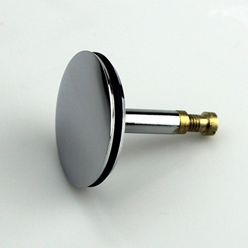 Tappo per vasca sostituzione vasca da bagno pop-su tappo di scarico assolo guarnizione piatta ottone vasca da bagno scarico scolapiatti filtro accessori per il bagno