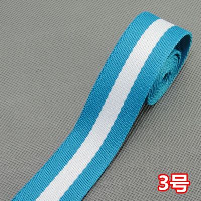 Sangle de 32mm largeurs pour sacs, bagages, vêtements, ceinture, ruban épais, sangles colorées, 5 mètres/lot , 19 couleurs: 3