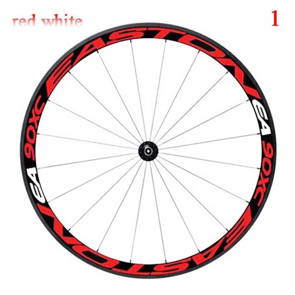 1 Seite Fahrrad reifen reflektierende Aufkleber Rad Speichen Sicherheits warnleuchte Reflektor Aufkleber 26/27,5 Zoll Rad Fahrrad zubehör: WHITE