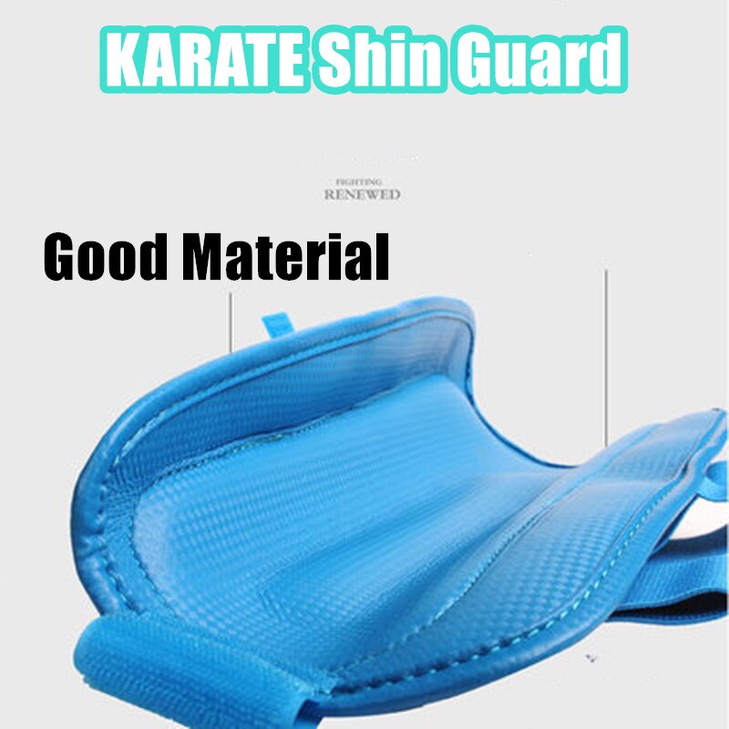 Aftagelig karate shin & vrist vagt kickboxing muay thai benbeskytter mma gear karate sparring taekwondo fitness udstyr