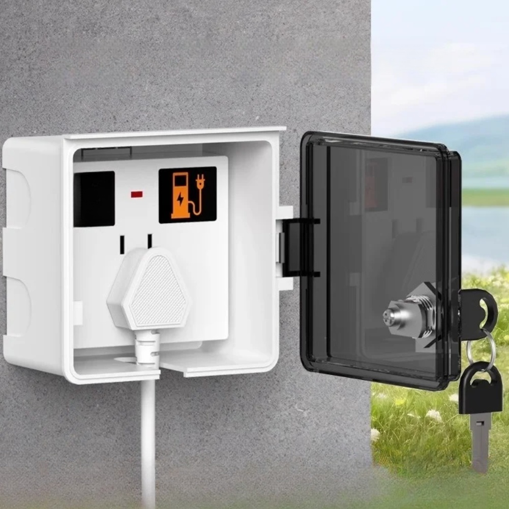 1 Stück draussen-Steckdosenbox Typ 86 Elektrofa... – Grandado
