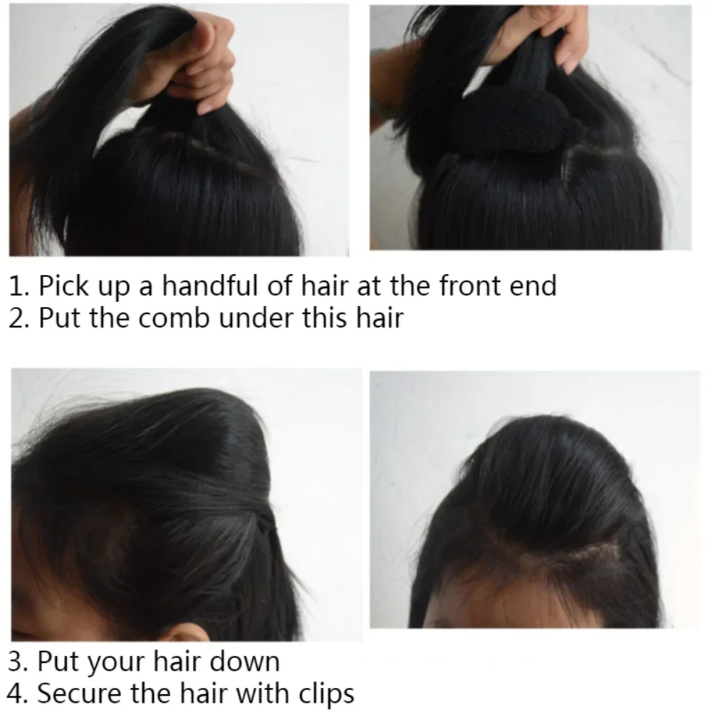 Vrouwen Bun Maker Vlecht Haarvulling DIY Haar Bump Up Spons Prinses Hoofd Foam Pad Insert Bruiloft voor Haar Styling Tool