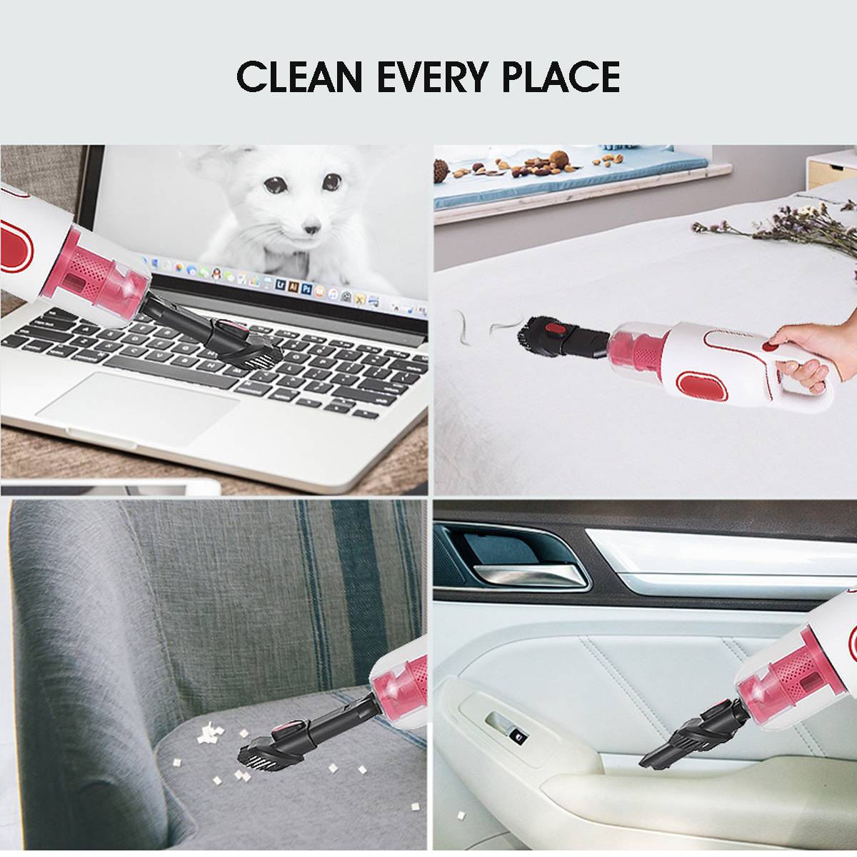 700W 110/220V 14000Pa Handheld 2in1 Vacuum Cleaner Portable Household Vacuum Cleaner Dust Collector Aspirator Vacum Cleaner