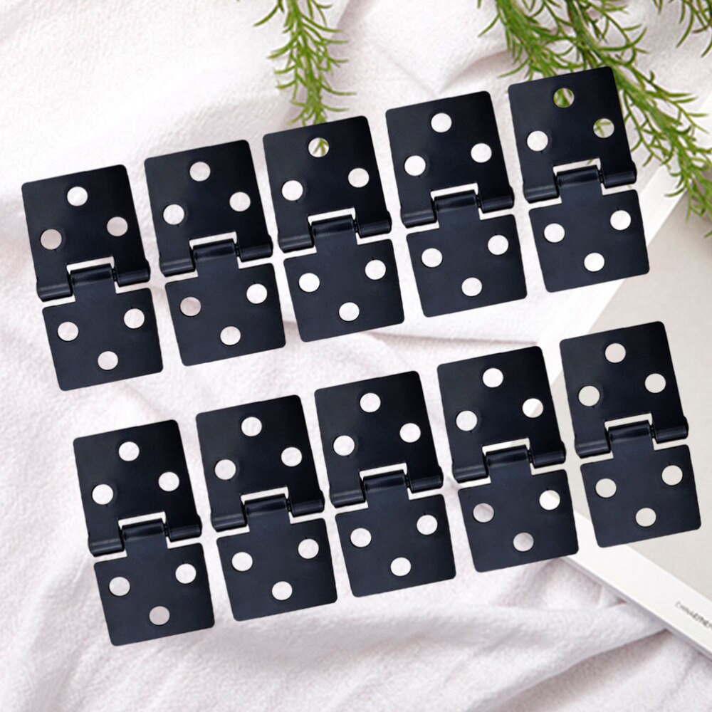 10pcs Door Window Hinges Cupboard Door Hinge Thicken Square Hinge Iron Door Hinge