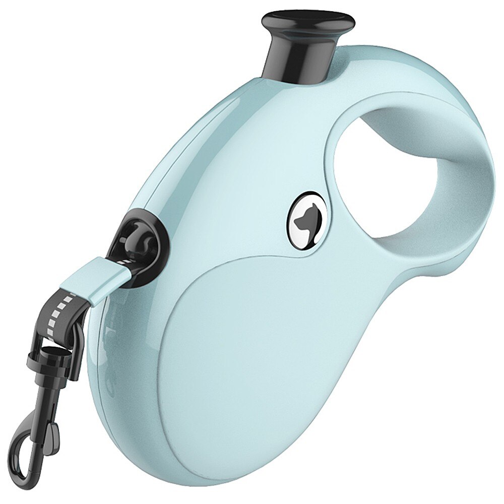 500cm/196in Retractable Leash Automatic Dog Belt For Dogs Outdoor Walking Dog Leads Dog Leash Dog Leash Nylon: Blue
