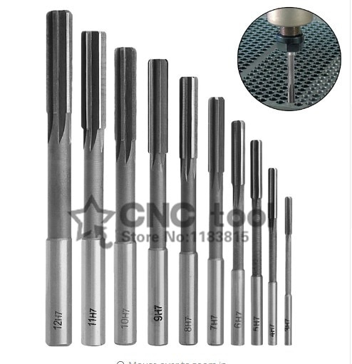 1Stck 2-20mm HSS H7 Reibahle Maschine HSS Gerade Schaft Fräsen Reibahle futtern Reibahle (2mm/5mm 6mm/8mm/10mm/12mm1 4mm/16mm1 8mm/20mm)