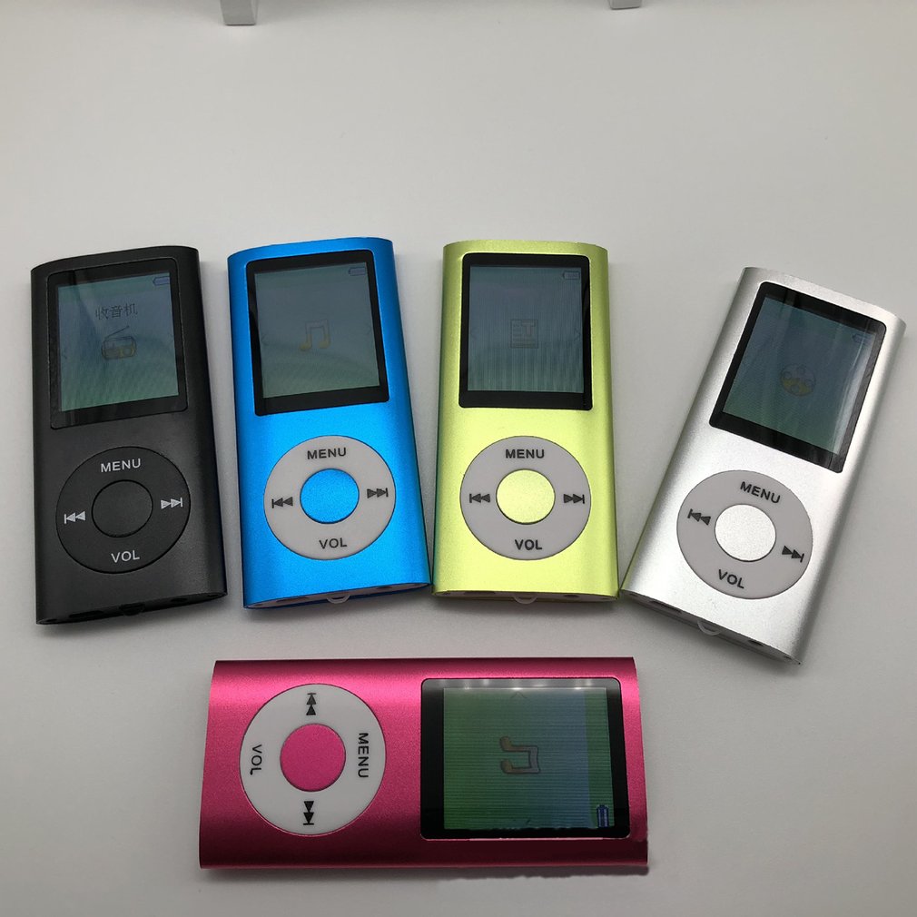 MP4 Aluminium MP3 Speler Met Ingebouwde Luidspreker Hifi Speler Walkman Mp 4 Spelers Video Lossless Muziek mp4 Speler