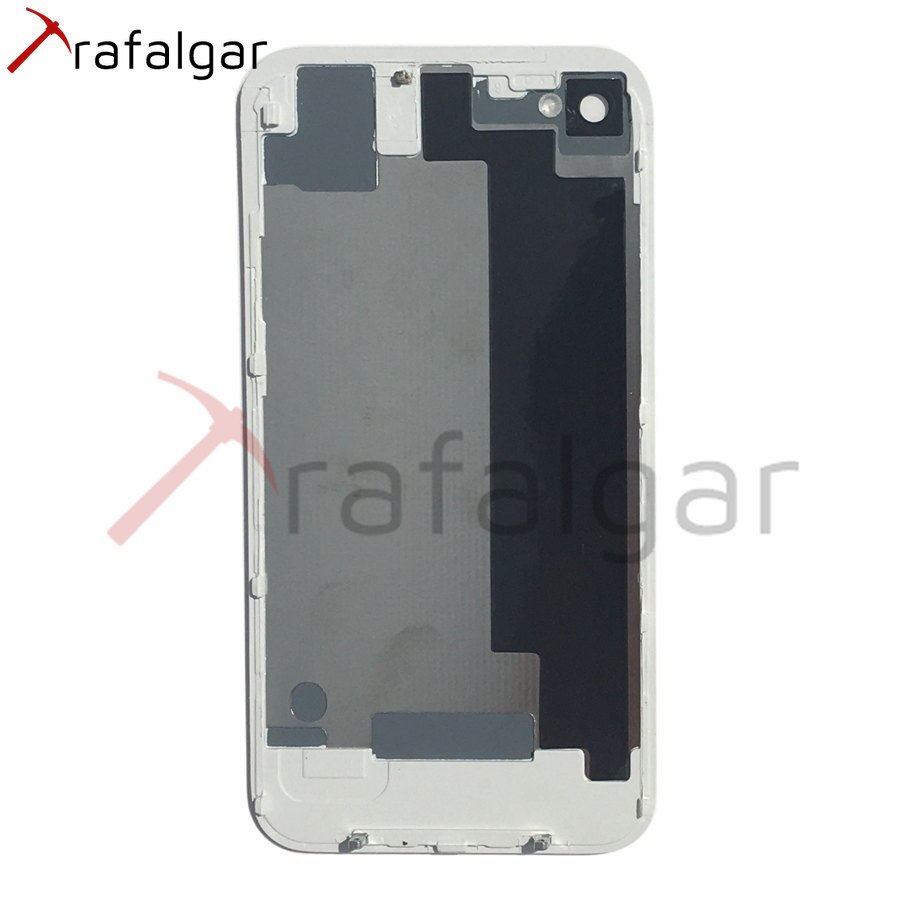 Bakglaspanel för apple iphone 4s bakhus batteri bakstycke bakdörrfodral för iphone 4s hus  a1387 byte av kaross