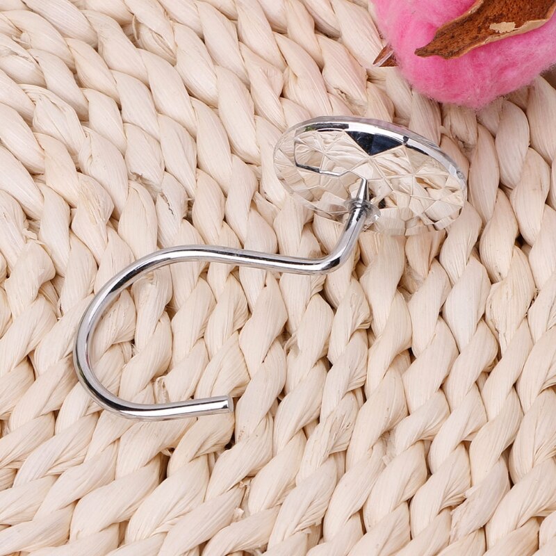 12Pcs Badkamer Douche Kristal Gordijn Haken Decora... Grandado