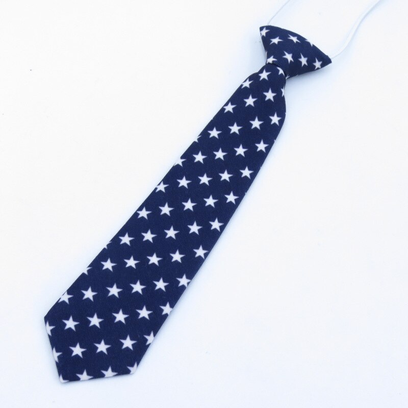 Børn drenge & #39 ;s slips bomuld stjerne dyr hals slips til børn jakkesæt 6cm print slips slanke piger slips gravatas: 1