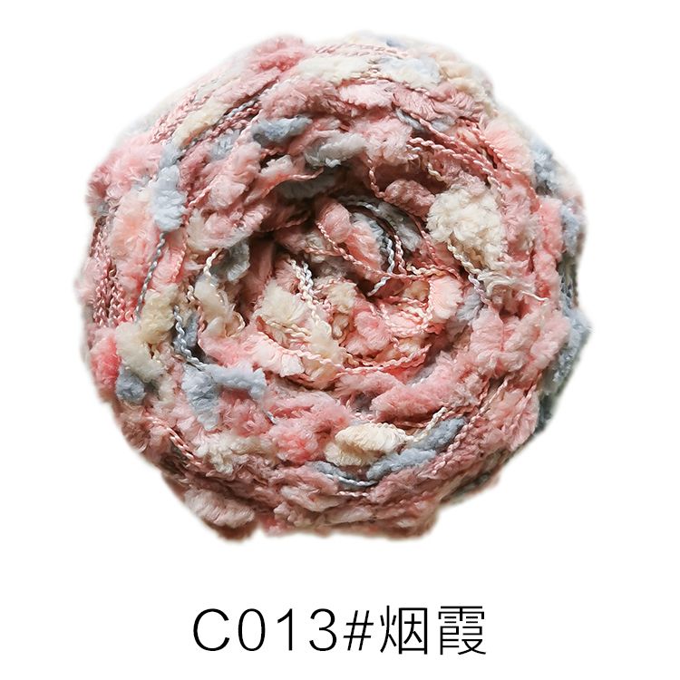 Original Mixed Color Wool Colored Dots, Bean Yarn, Wool Ball, Woven Scarf, Coat, Sweater, Handmade Yarn Material,: Slate