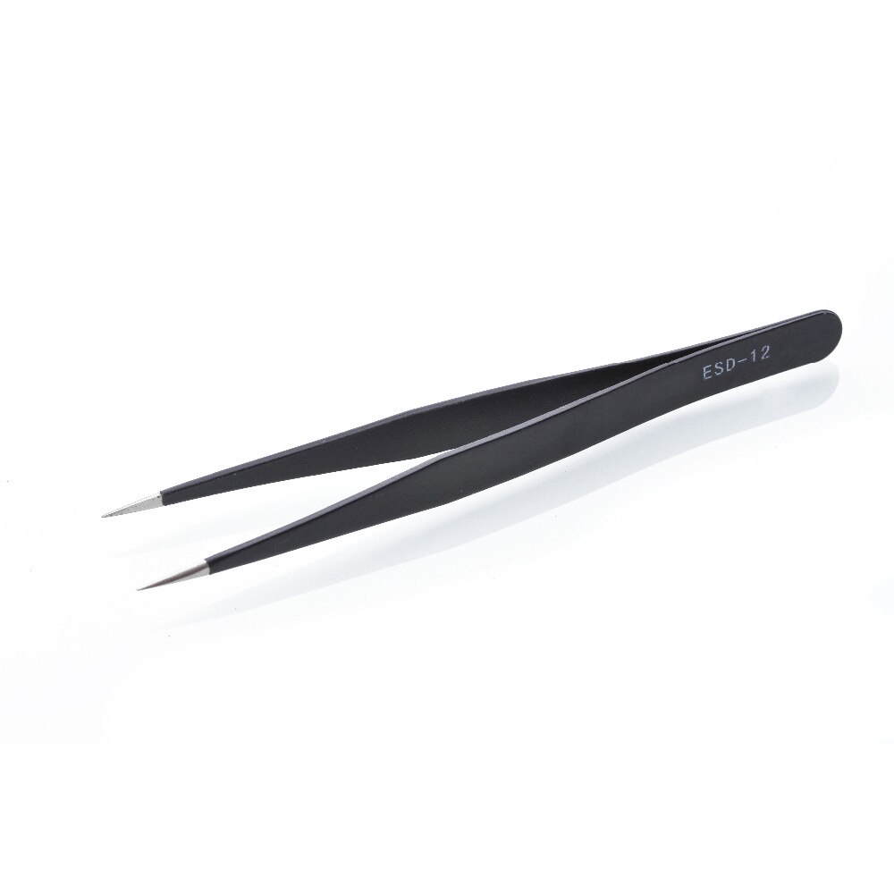 2 Stks/set Wenkbrauw Pincet Rvs Valse Wimper Extension Pincet Pincet Rechte En Gebogen 3D Lash Pincet Gereedschap