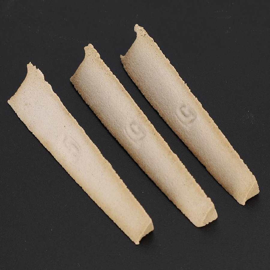 1230℃ Ceramic Craft Kiln Fire-resistant High Temperature Measuring Pyrometric Cones Electric Furnace Accessory Drill Art Tools