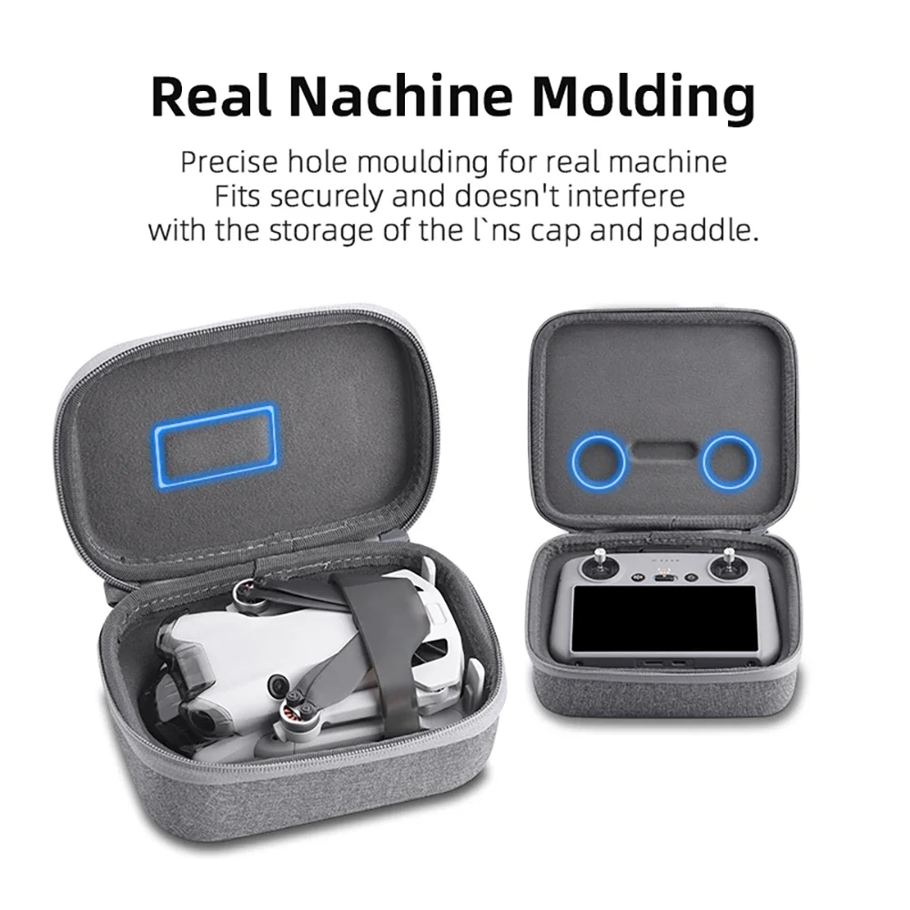 Bolsa de almacenamiento para Dron DJI Mini 4 Pro, Estuche de transporte portátil, controlador RC 2/RC-N2, bolso, caja de viaje, accesorios a prueba de polvo