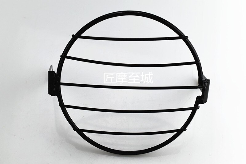 Universal 7inch Motorcycle Headlight Mesh Grill Mask Headlamp Protector Guard Square/Rhombus Cover 18CM