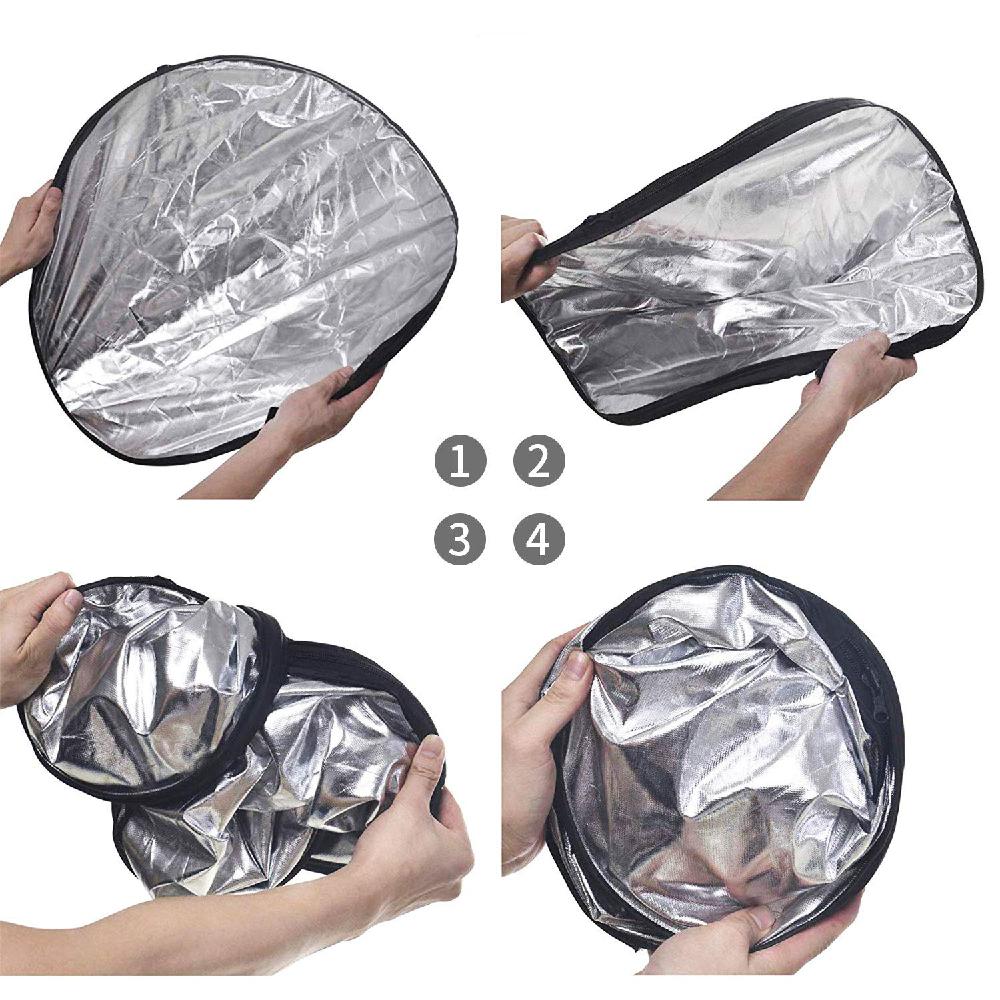 43" 5 In1 Photography Studio Multi Photo Disc Collapsible Light Reflector