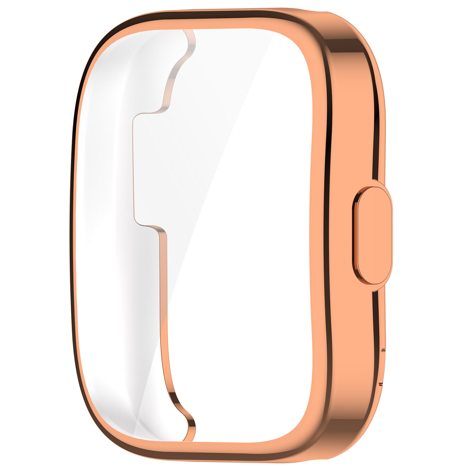 Custodia protettiva per schermo per Amazfit Bip 5 copertura completa paraurti custodia protettiva in TPU morbido per accessori Amazfit Bip5: Cachi