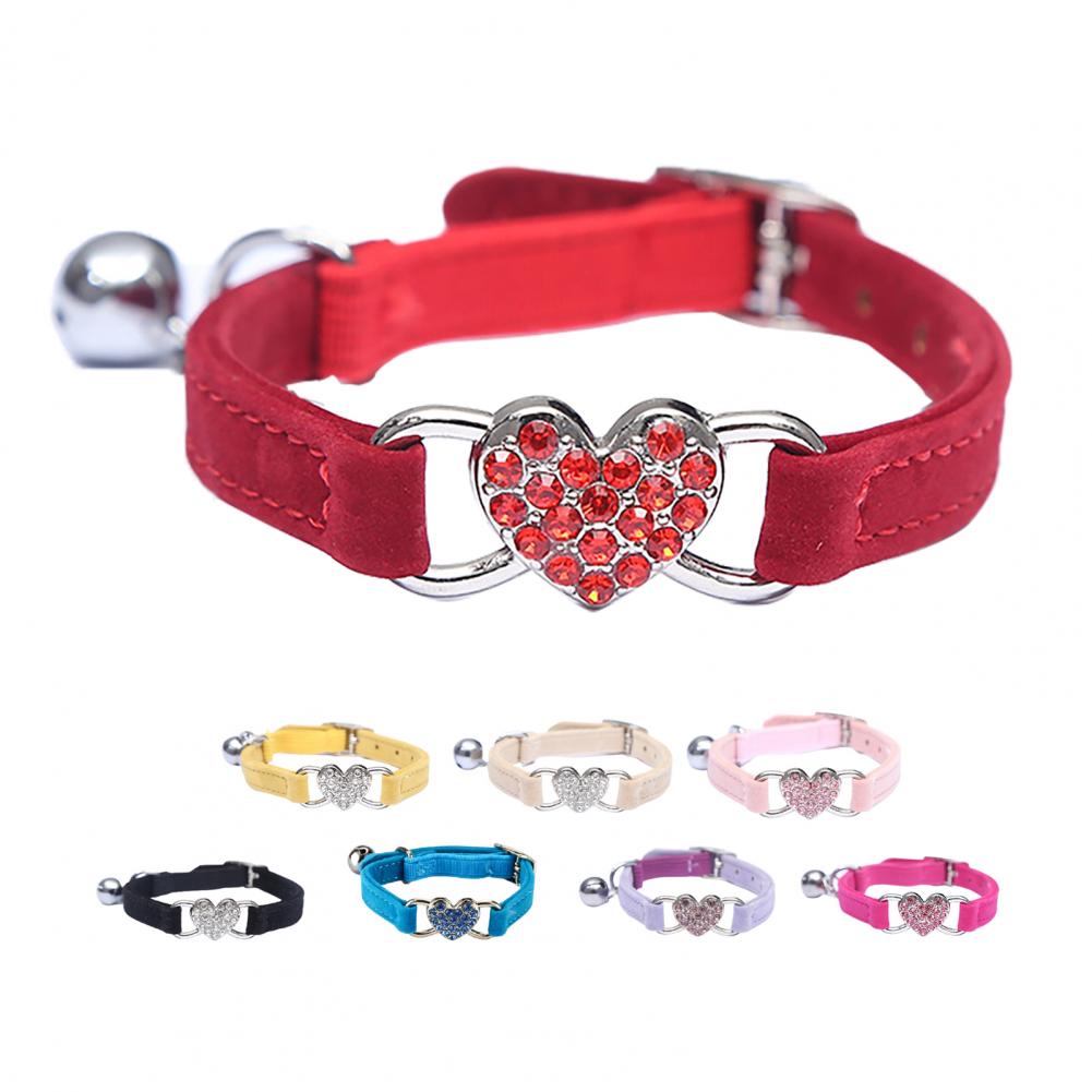 Geo - Kattenhalsband - Nylon - Donkergroen - 20-30 cm
