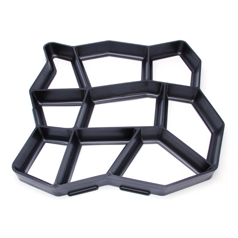 1pc doe-het-zelf tuinpad mallen maken oprit bestrating bakstenen terras betonplaten pad  m0xd