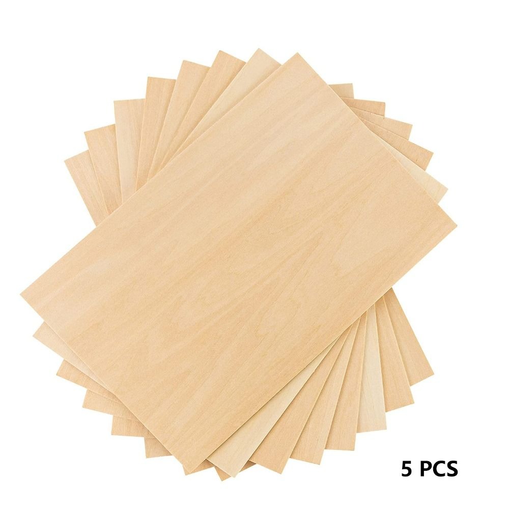 5 szt. DIY Rzemiosło Prostokątna Płyta Drewniana Naturalna 2mm Gruba Lite Drewno element Pomoc Dydaktyczna Rękodzieło Materiał Dekoracja Domu: Jasno szary