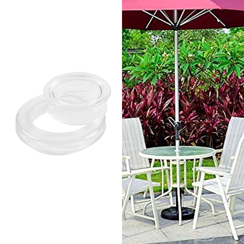 Tuin Ijzer Meubels Tafel Paraplu Gat Cover Set Beschermhoes Parasol Tafel Hole Cover