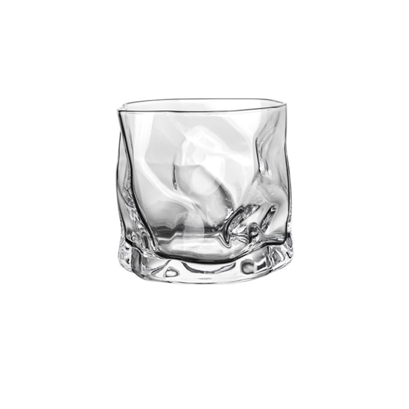 Nodic Origami Shape Glass Cup Glass Transparent Whiskey Glass Home Liquor Spirits Wine Glass Beer Glass Cocktail Glass