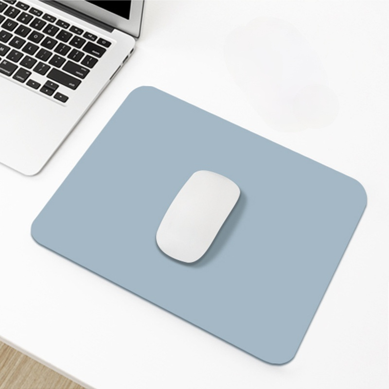Portable Home Office Game MousePad Resting Surface Protective dining Desk Writing Mat Easy Clean PU Leather Desk Mat laptop pad