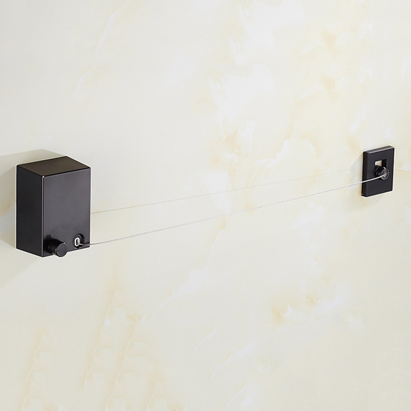 Retractable Indoor Clothes Wall Hanger Magic Drying Rack Balcony Bathroom Invisible Clothesline clothes dryer drying rack