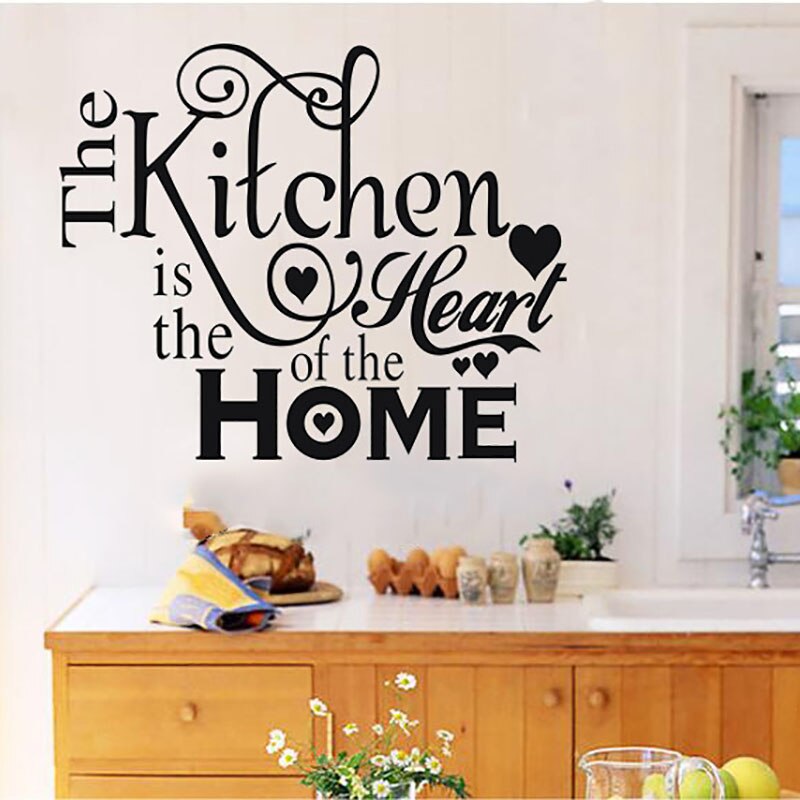 English Letter Wall Stickers Art Words Wall Decals TV Backgound Wallpaper Mural Living Room Bedroom Decoration