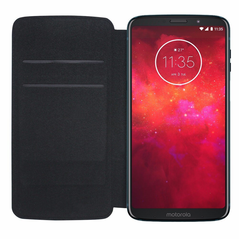 Lenovo für moto rola moto z4, z3/z3play, z2 kraft/spielen, zplay Abdeckung fall brieftasche Flip Mods standard