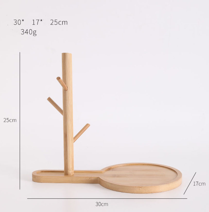 Estante de almacenamiento de llaves de gato bonito, estante de almacenamiento Vertical de llaves de hierro y madera, caja de almacenamiento de entrada con bandeja decorativa, decoraciones de escritorio: Rojo