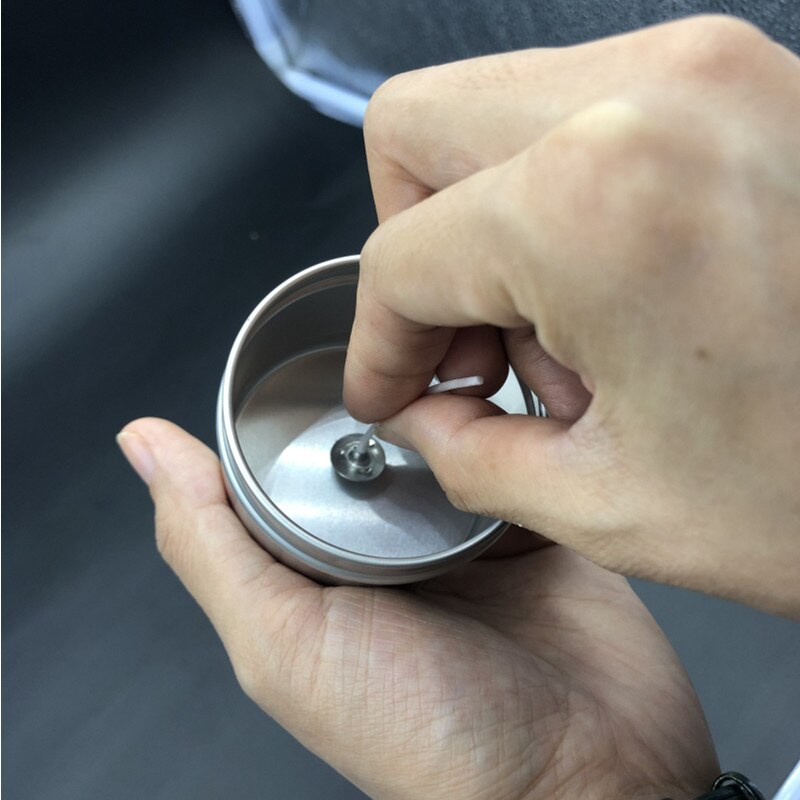 100pcs/roll Candle Wick Sticker Double-sided Adhesive Dots for 1CM Transparent No Trace Fixed Glue Candles DIY candle making kit